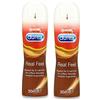 Durex Real Feel Lube Pleasure Gel Silicone Lubrificante 50ml Confezione da 2