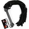 BuyAndFeelGood Qualità TOP - FRUSTA IN PELLE FATTA A MANO per sesso con 36 cinghie e lunghezza totale 75,0 cm - 100% pelle bovina di alta qualità/Frusta erotica, frusta per SM, BDSM e bondage