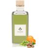 Chiara Firenze - FRAGRANZA Ambiente Cardamomum 200 ML Bottiglia + Bastoncini - Made in Italy - Mandarino - Cardamomum - Cedro