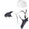 OnundOn Set di manette in pelle per mani e piedi SM
