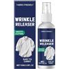 KOAHDE Spray Antipiega Vestiti,Spray Anti Piega Per Abbigliamento,100ML,1PC,Clothes,Fabrics and Cars,Quick Anti Static Effect