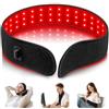 Viconor Cintura per terapia della luce rossa per corpo, terapia della luce a infrarossi vicini per viso, collo, 15 W, indossabile, fascia per collo con luce rossa con timer, per mento, mano, polso, ginocchio