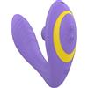ROMP Reverb Rabbit Clit Sucker | Vibratore Punto G e Giocattolo di Aspirazione del Clitoride per Doppia Stimolazione | Gioco Sessuale Vibrante per Adulti in Silicone per Donne | Viola