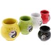 Tubayia - Set di 5 coppette in ceramica per coppette e coppette per il massaggio