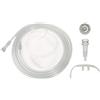 Tiga-Med Cannula nasale morbida per ossigeno, trasparente, con tubo O2 da 210 cm, 50 pezzi