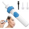 NYVOR Orecleaner Oroclear, aspiratore per orecchie elettrico, pulitore orecchie sicuro e morbido con 2 cappucci sostitutivi lavabili per famiglie, adulti e bambini, purificatore orecchie per uomo