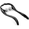 VOYOR Massaggiatore Cervicale Manuale Massaggiatore Collo Shiatsu MS110 | Massaggiatore per il collo, doppio punto di stimolazione, sollievo dal dolore, impugnatura ergonomica, leggero e portatile