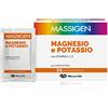 Massigen Magnesio e Potassio Integratore Alimentare - Pacco da 24 x 6 g, 1 unità, 1