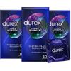 DUREX Preservativi Lunga Durata Settebello (52 mm), Azione Ritardante, 30 Profilattici (Pack of 30) (Pack of 30)