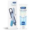 Durex Kit Durex vibratore Play Ice-breaker e Durex Gel Natural Idratante 100ml, Vibratore stimolante punto G e Lubrificante acido ialuronico
