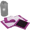 BODHI Kit di agopressione Vital Deluxe Standard Melanzana, Tappetino + cuscino & Tappetino per i piedi