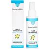 Generico Olio da Massaggio Corpo BIO 100 ml Made in France - Commestibile con Olio di Argan, Idratante - Profumo Monoi, Fiore di Tiare - Senza Parabeni né Coloranti - Flacone con Pompa