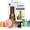 Fleshlight Stamina Training Unit STU Value Pack - masturbatore discreto e stabile con numerosi accessori