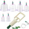 Itian 6 tazze Personal Care Tradizionale Cinese Medical Coppettatura Corpo Massaggi Agopressione Set di Attrezzature di aspirazione