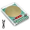 BORDEAG Schumann Generatore di frequenza 7,83 hz, Generatore di onde Schumann 0,1 Hz ~ 99999 Hz Frequenza regolabile per Schumann, Generatore di frequenza regolabile per ufficio e casa