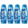 MENDOSA VIDAL Polar Ice Bagno Doccia Rinfrescante, Minerali dell'Artico, 500ml, Set da 4