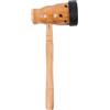 HAPINARY Scatola per Moxa in Legno Color Kaki Fori di Dissipazione | Design Ergonomico Creativo, Rete Isolante Termica, Strumento Manuale, Uso Quotidiano, Finitura Naturale