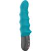 Fun Factory STRONIC SURF - Vibratore urti, Sex toy per lei, Vibratori donna sesso realistico, Silicone, Turchese