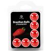 SECRET PLAY SECRETPLAY - SET 6 BRAZILIAN BALLS FRESA