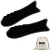 EQLEF Gua Sha Buffalo, Buffalo Horn Gua Sha Guasha Massage Tool Board-2 pezzi (forma di pesce)