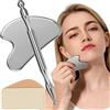MINGZE Stainless Steel Gua Sha And Acupuncture Pen, Massaggio Dei Tessuti Profondi e Terapia Per Il Sollievo Dal Dolore Con Massaggio Dei Punti Trigger, Massaggio Strumento Per Viso Occhi Collo