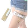 MESINURS Supporto per fascia da gamba del catetere, nastro di fissaggio con materiale antiscivolo per incontinenza urinaria