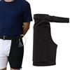 PORFOYO Catetere - Supporto per borsa per catetere nascosto, per catetere, per borse per le gambe, per catetere, per borse per le gambe estensibili per incontinenza, accessori per catetere (nero)