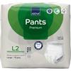Abena Pantaloni per incontinenza pull-up di alta qualità, pantaloni per incontinenza da uomo e donna, discreti, protettivi, traspiranti, confortevoli, taglia L, vita 100-140 cm, assorbimento 1900 ml,