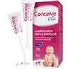 Sasmar Conceive Plus Lubrificante Fertilità in Applicatori Pre-Riempiti, 8x4g | Amico della Fertilità per Coppie, Fornitura per un Mese, 8 Applicatori da 4g