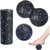 Aurobest 3 Pezzi Palline Massaggio Fitness, Palla Fasciale per Alleviare Punti Trigger, Lacrosse, Sfera Singola, Palline Arachidi, Ball Massaggio Tessuti Profondi per Muscolare, Schiena, Gambe, Piedi, Mani