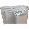 eXODA Lenzuolo da letto impermeabile lenzuolo da letto bianco 200x230 cm senza lattice