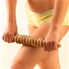 Tuuli Accessories Anti Cellulite Rullo Massaggiatore del Disco Massaggio Anticellulite Maderoterapia Legno 40 cm