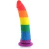 Pride Dildo Fallo realistico con ventosa Pride Rainbow Dildo