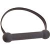 Creative Conceptions Quickie Gag Silicone Mouth Bit - Black (One Size - 200 Gr