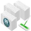 FURCIELOS 60 ricariche per panno asciutto per animali domestici, compatibili con Swiffer Sweeper Mop, non profumati, resistenti, per la pulizia di pavimenti multi-superficie