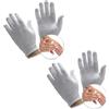 BANDIDOS Bianco Dermatological Mani Eczema Idratante Crema Pelle Secca Assorbe Mago Donne Mens Guanti Di Cotone