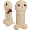 realGOOS Pisello peluche simpatico in poliestere colore rosa 30 cm per la festa di addio al nubilato hot sexy gadget per adulti 18+