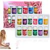 Generico Aromatherapy Oil, 12 Piece Essential Diffuser Oil Set For Home And Car, Natural Water Soluble Long Lasting Fragrance For Humidifiers Rooms Relaxation, Water Solvent, 5.12x3.54 In
