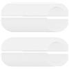 Eniyou 60 Pezzi Stomia Barriera Strisce Elastici Anti-Perdita, Curvi Strisce Elastiche Barriera per Stomia Resistenti Impermeabili, Per Sacche Stoma, Accessori per Colostomia