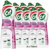 Cif Crema detergente per latte abrasivo (750 ml) (8 x 750 ml)