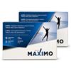 RISE UP! MAXIMO (60 CPR) MAXIMO RiseUp Integratore Uomo Energia e Vitalità Maschile | Taurina, Maca, Tribulus, Zinco e Vitamina E | Supporto Energia e Benessere Quotidiano | 60 Compresse