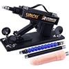 SINLOLI Macchina del sesso SINLOLI macchina dell'amore con connessione 3XLR, macchina per dildo con 2 attacchi per aste di prolunga e dildo realistico per uomo o donna