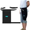 SUNOYA Catetere - Supporto per borsa per catetere nascosto, per catetere, per borse per le gambe, per catetere, per borse per le gambe estensibili per incontinenza, accessori per catetere (nero)