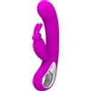 Pretty Love Webb Vibratori rabbit Rose Profond Ø 3,5 x 21 cm