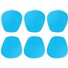 Brrnoo 6pcs Collo Elettrico Massaggiatore Cervicale Patch Massaggio Gel Pad Adesivo, Patch Massaggio Cervicale, Pad Massaggio per Massaggiatori Collo Impulso Elettrico