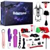 BDSMYEE Kit di bondage Calendario Dell'avvento Sexy, 24 Pezzi Giocattoli Sessuali Erotic per Coppie Adulti, Sex Bondage Set Regali di Sesso per Principianti Uomini Donne