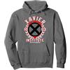 Marvel X-Men Xavier Institute Logo Vintage Felpa con Cappuccio