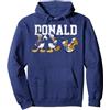 Disney Mickey And Friends Donald Duck Poses Felpa con Cappuccio