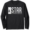 DC Comics Flash Star Labs Logo White Maglia a Manica