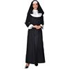 amscan Costume da Sorella Suora, Nero e Bianco, 12-14